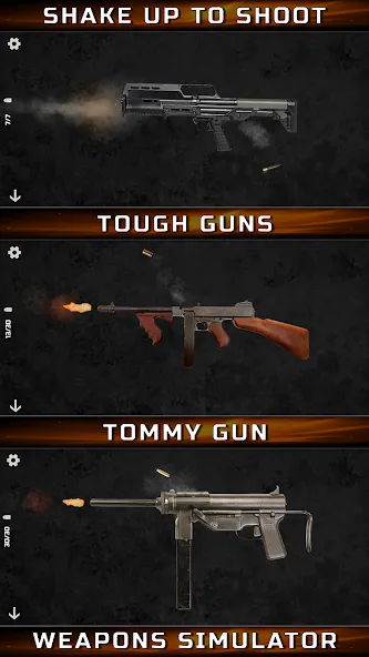 Скачать взлом Gun Simulator : Tough Guns  [МОД Много монет] — полная версия apk на Андроид screen 5