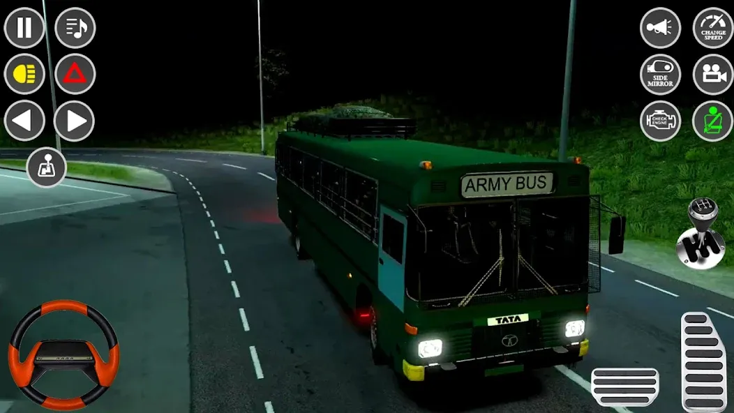 Взломанная US Military Coach Simulator 3D  [МОД Много денег] — последняя версия apk на Андроид screen 5