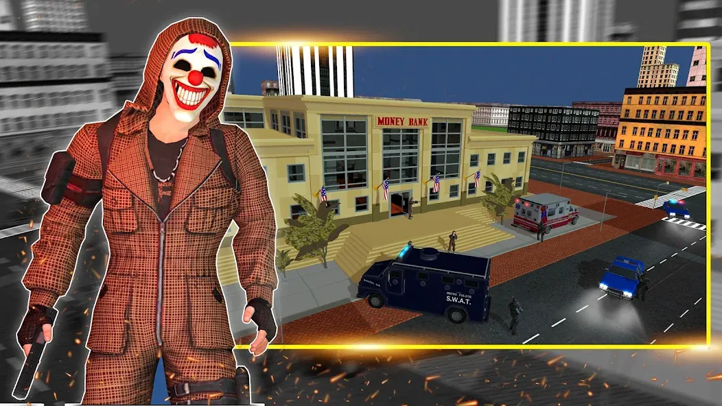 Взломанная Real Sneak Thief Simulator 3D  [МОД Mega Pack] — последняя версия apk на Андроид screen 1