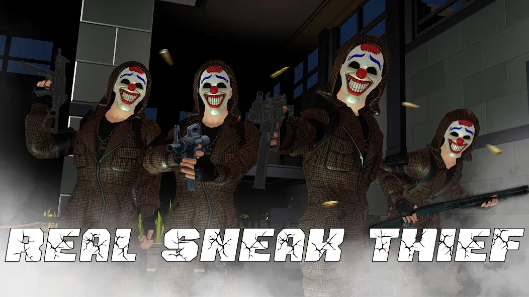 Взломанная Real Sneak Thief Simulator 3D  [МОД Mega Pack] — последняя версия apk на Андроид screen 4