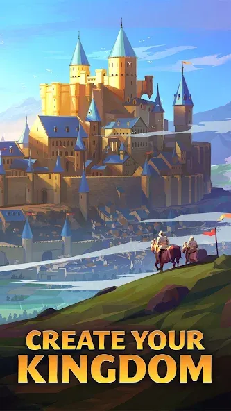 Скачать взломанную Kingdom Maker (Кингдом Мэйкер)  [МОД Mega Pack] — последняя версия apk на Андроид screen 1