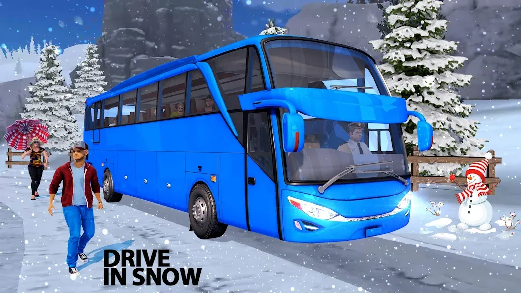 Скачать взлом Modern Bus Simulator: Bus Game  [МОД Unlocked] — полная версия apk на Андроид screen 2