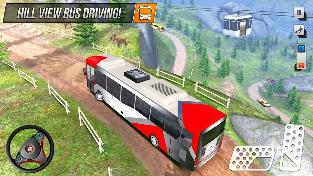 Скачать взлом Modern Bus Simulator: Bus Game  [МОД Unlocked] — полная версия apk на Андроид screen 5