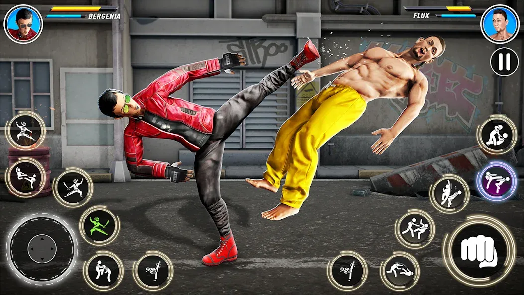 Скачать взломанную Kung Fu karate: Fighting Games  [МОД Unlimited Money] — полная версия apk на Андроид screen 1