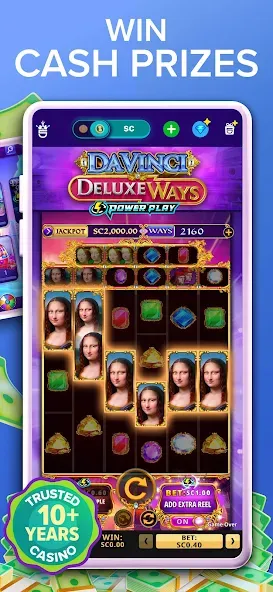 Взломанная High 5 Casino: Real Slot Games (Хай 5 Казино)  [МОД Mega Pack] — стабильная версия apk на Андроид screen 2