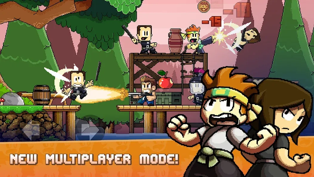 Скачать взлом Dan the Man: Action Platformer (Дэн зе Мэн)  [МОД Menu] — стабильная версия apk на Андроид screen 4