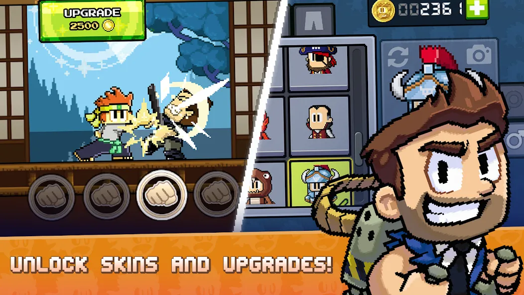 Скачать взлом Dan the Man: Action Platformer (Дэн зе Мэн)  [МОД Menu] — стабильная версия apk на Андроид screen 5