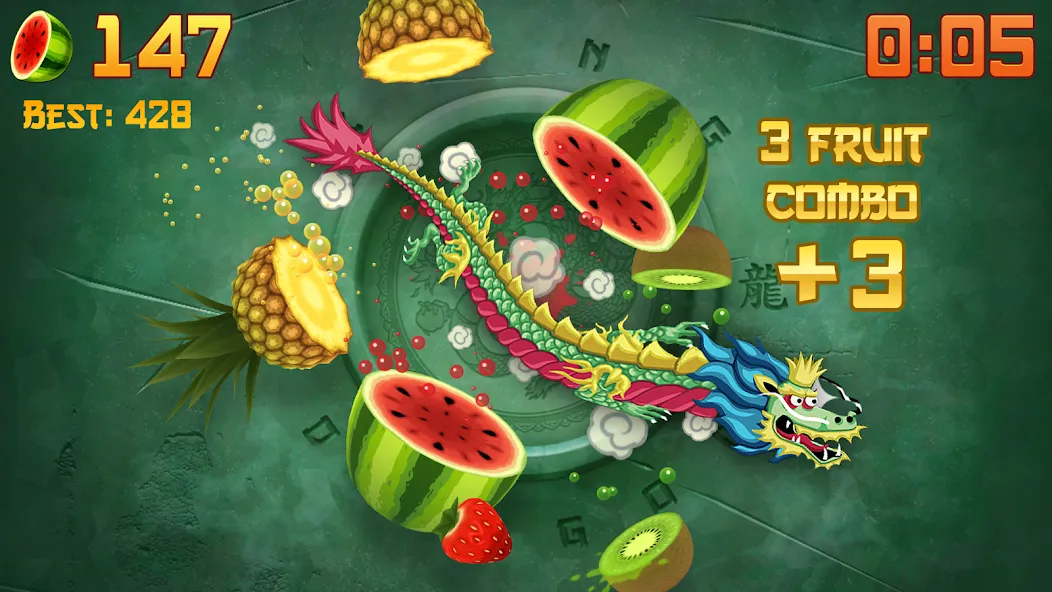 Взломанная Fruit Ninja® (Фрут Ниндзя)  [МОД Много монет] — стабильная версия apk на Андроид screen 4