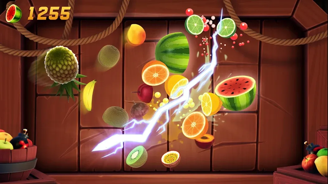 Скачать взломанную Fruit Ninja 2 Fun Action Games (Фрут Ниндзя 2)  [МОД Бесконечные монеты] — полная версия apk на Андроид screen 1