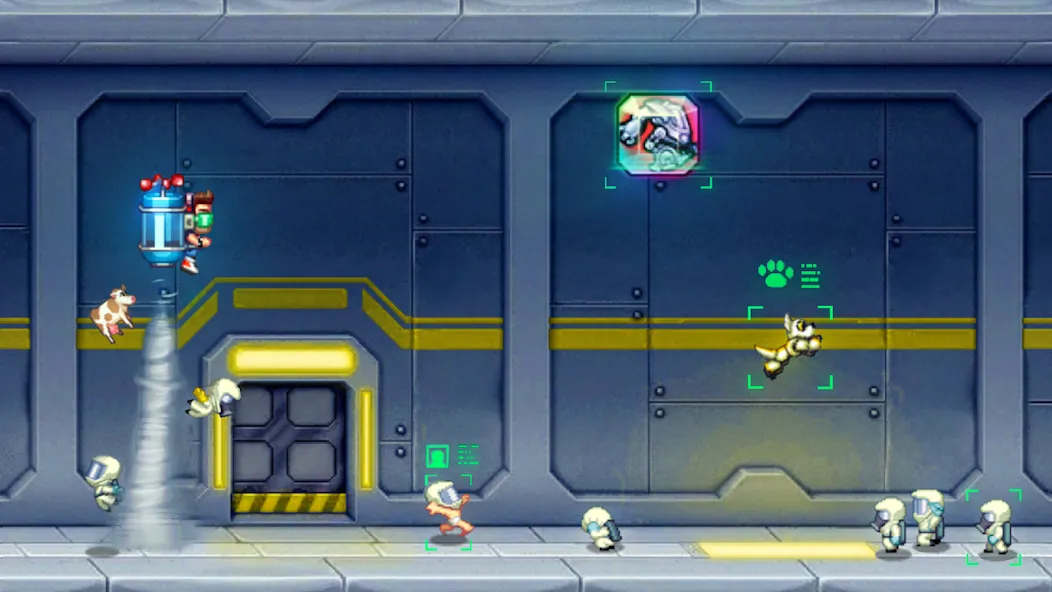 Взломанная Jetpack Joyride (Джетпак Джойрайд)  [МОД Все открыто] — последняя версия apk на Андроид screen 3