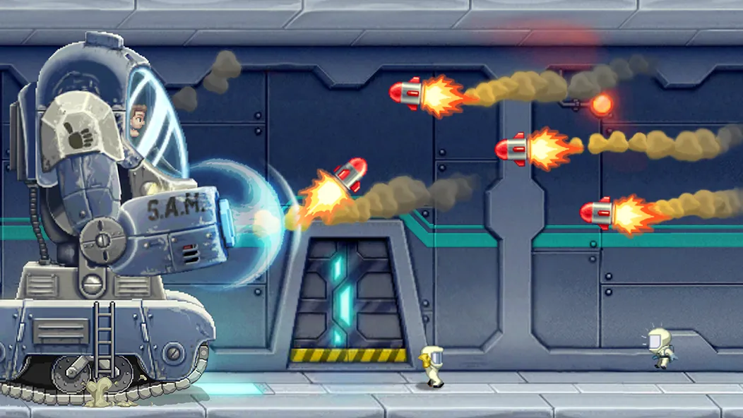 Взломанная Jetpack Joyride (Джетпак Джойрайд)  [МОД Все открыто] — последняя версия apk на Андроид screen 4