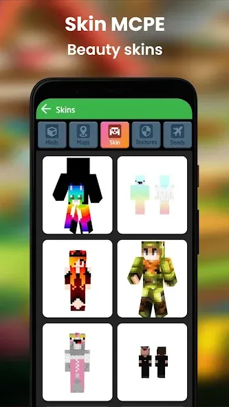 Скачать взломанную Mods for MCPE by Arata (Моды для   от )  [МОД Все открыто] — последняя версия apk на Андроид screen 2