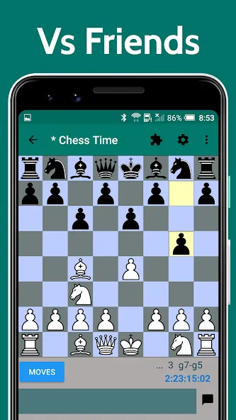 Скачать взломанную Chess Time — Multiplayer Chess (Чесс Тайм)  [МОД Меню] — полная версия apk на Андроид screen 3