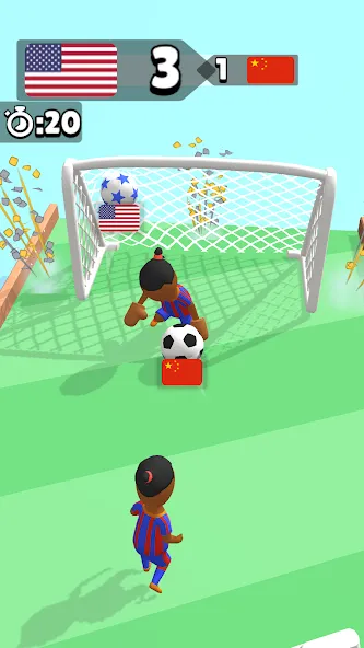 Взломанная Soccer Dash (окер Даш)  [МОД Бесконечные монеты] — стабильная версия apk на Андроид screen 3