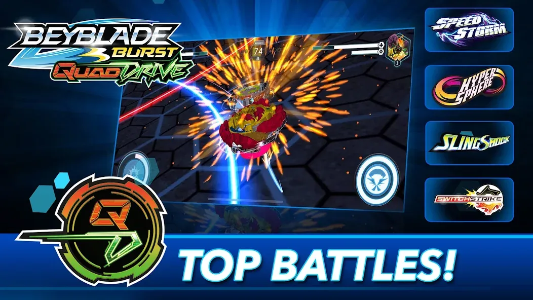 Взлом BEYBLADE BURST app (Бейблейд Брст приложение)  [МОД Unlimited Money] — последняя версия apk на Андроид screen 1