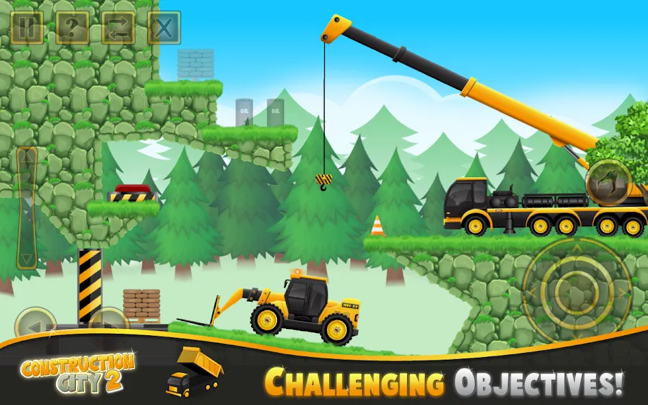 Взлом Construction City 2 (Конструкцион Сити 2)  [МОД Menu] — последняя версия apk на Андроид screen 1