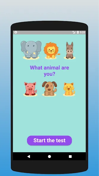 Взлом What animal are you? Test  [МОД Unlocked] — полная версия apk на Андроид screen 1