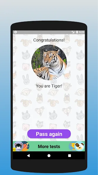 Взлом What animal are you? Test  [МОД Unlocked] — полная версия apk на Андроид screen 4