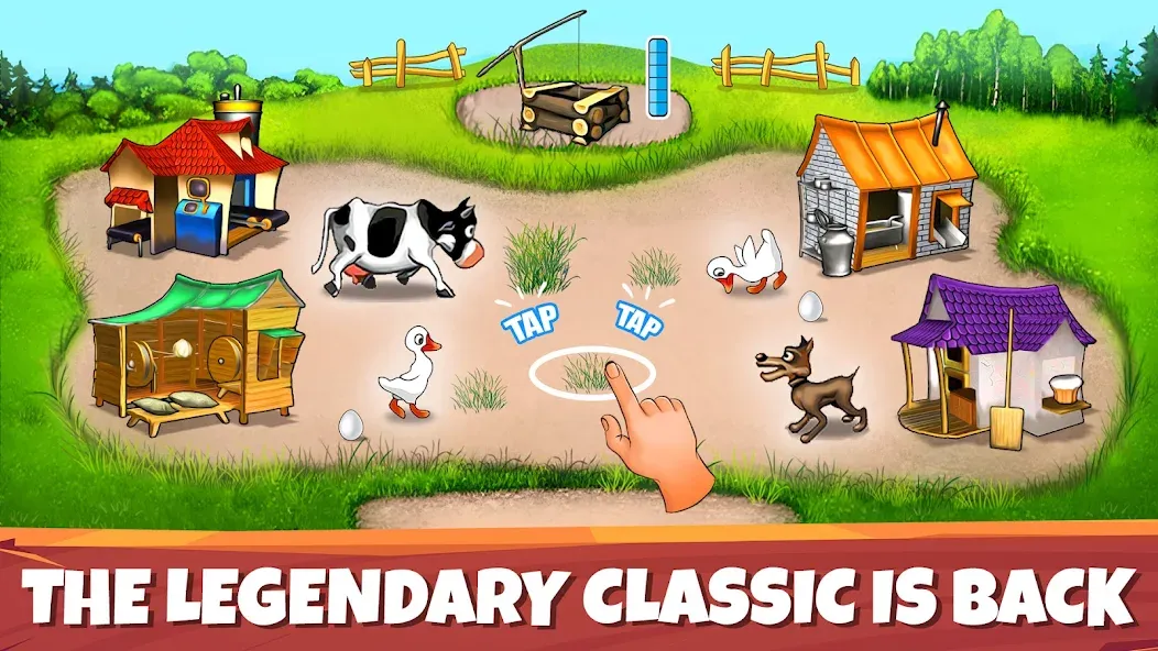 Скачать взлом Farm Frenzy：Legendary Classics  [МОД Много монет] — полная версия apk на Андроид screen 1