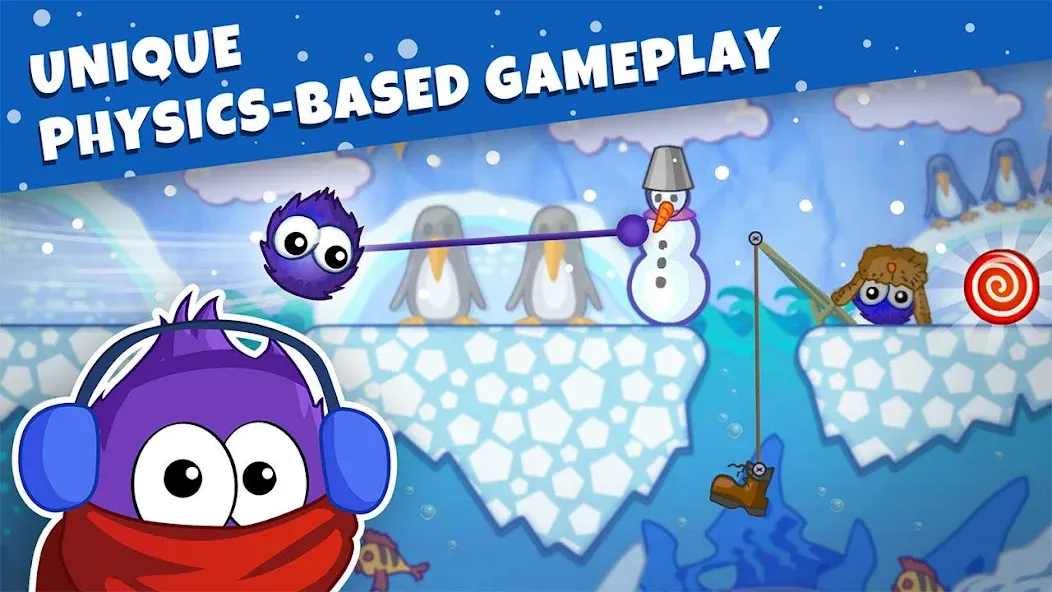 Взлом Catch the Candy: Winter Story!  [МОД Mega Pack] — последняя версия apk на Андроид screen 2