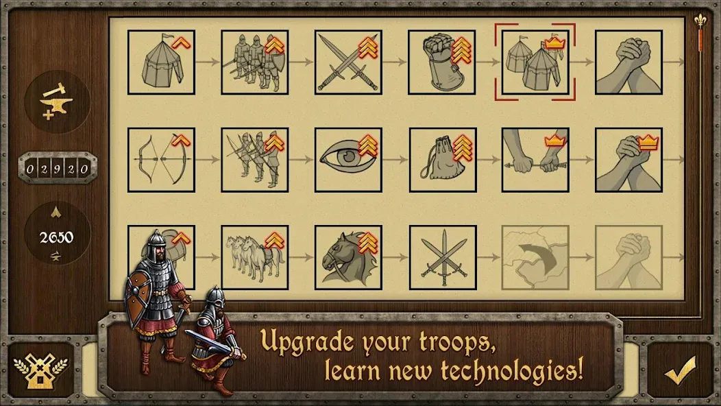 Скачать взломанную S&T: Medieval Wars  [МОД Много денег] — последняя версия apk на Андроид screen 4