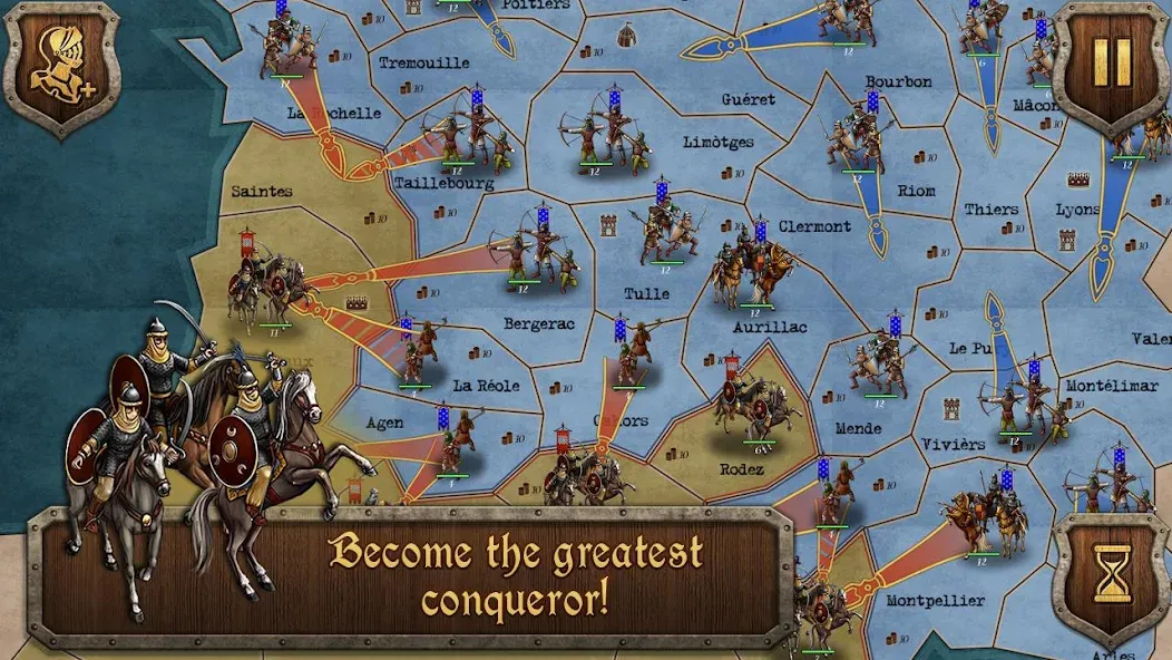 Скачать взломанную S&T: Medieval Wars  [МОД Много денег] — последняя версия apk на Андроид screen 5