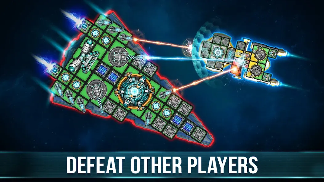 Взломанная Space Arena: Construct & Fight (Спейс Арена)  [МОД Unlocked] — стабильная версия apk на Андроид screen 2