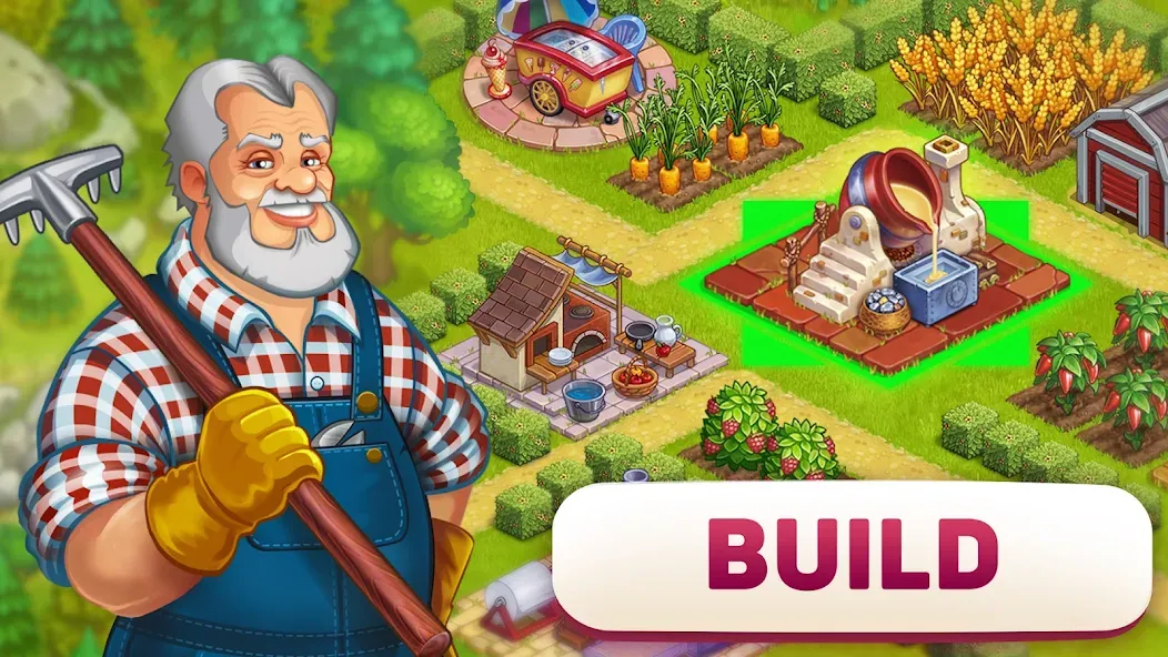 Скачать взломанную Superfarmers: Superhero Farm  [МОД Много денег] — последняя версия apk на Андроид screen 3