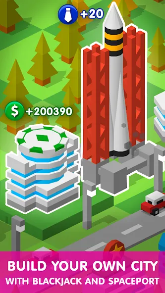 Взлом Tap Tap: Idle City Builder Sim  [МОД Unlocked] — последняя версия apk на Андроид screen 5