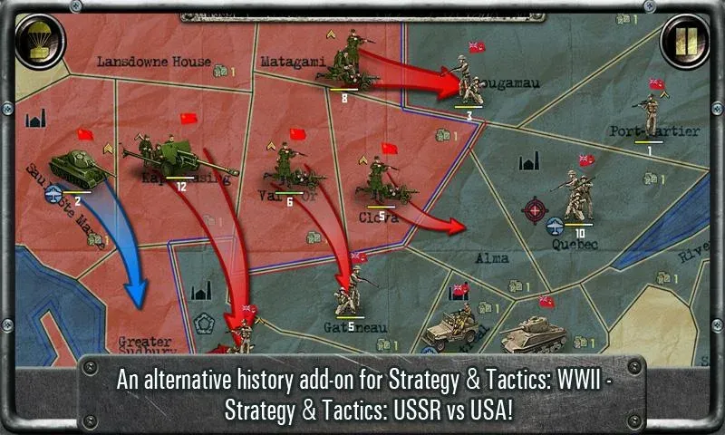 Скачать взломанную Strategy & Tactics－USSR vs USA  [МОД Unlimited Money] — последняя версия apk на Андроид screen 1