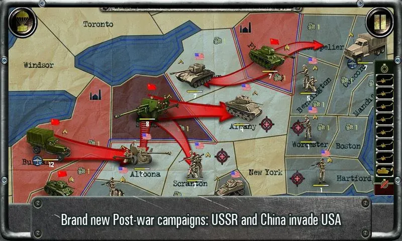 Скачать взломанную Strategy & Tactics－USSR vs USA  [МОД Unlimited Money] — последняя версия apk на Андроид screen 2