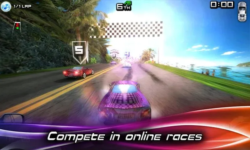 Взломанная Race Illegal: High Speed 3D (Рейс Иллигал)  [МОД Unlocked] — полная версия apk на Андроид screen 1