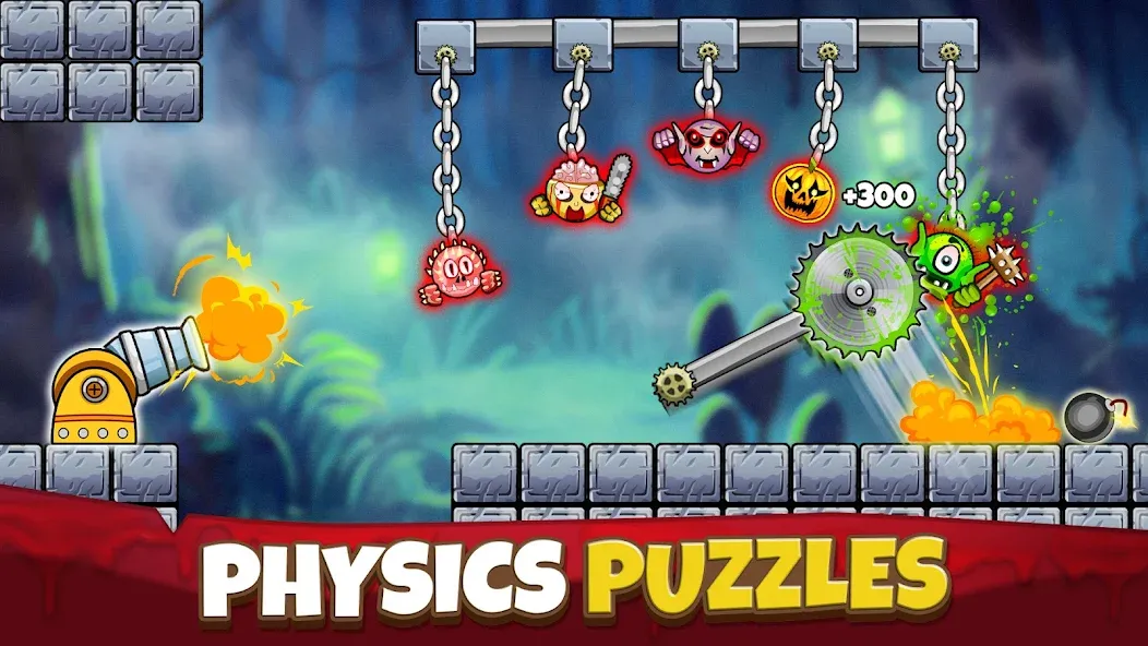 Взломанная Crush the Monsters：Foul Puzzle  [МОД Mega Pack] — полная версия apk на Андроид screen 2