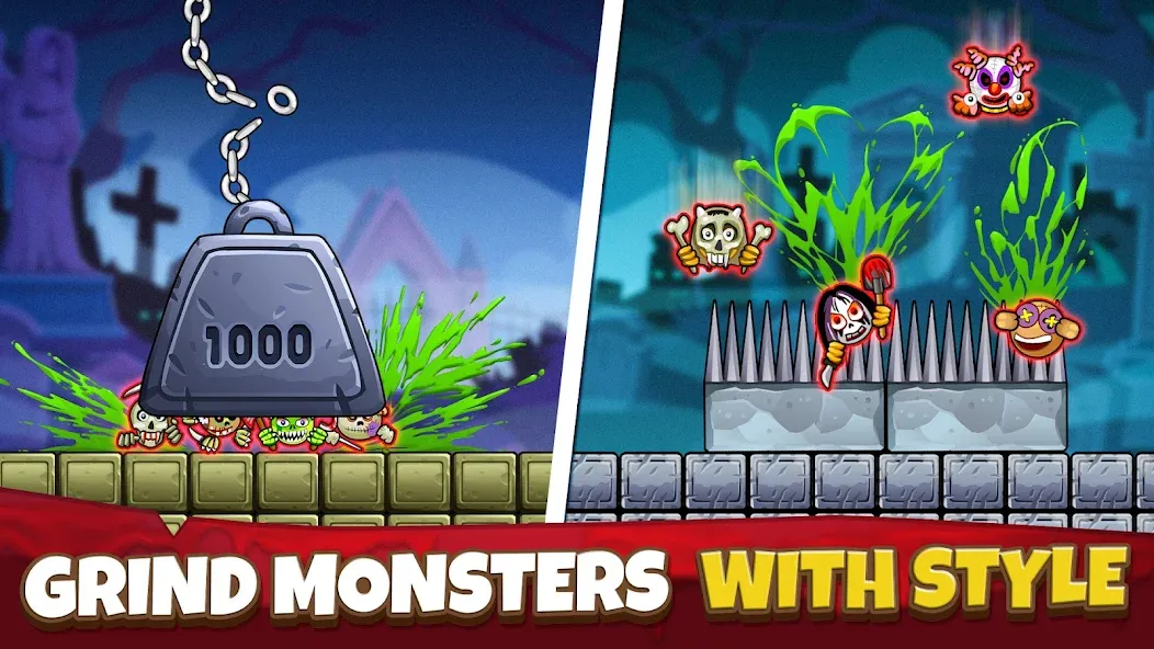 Взломанная Crush the Monsters：Foul Puzzle  [МОД Mega Pack] — полная версия apk на Андроид screen 5