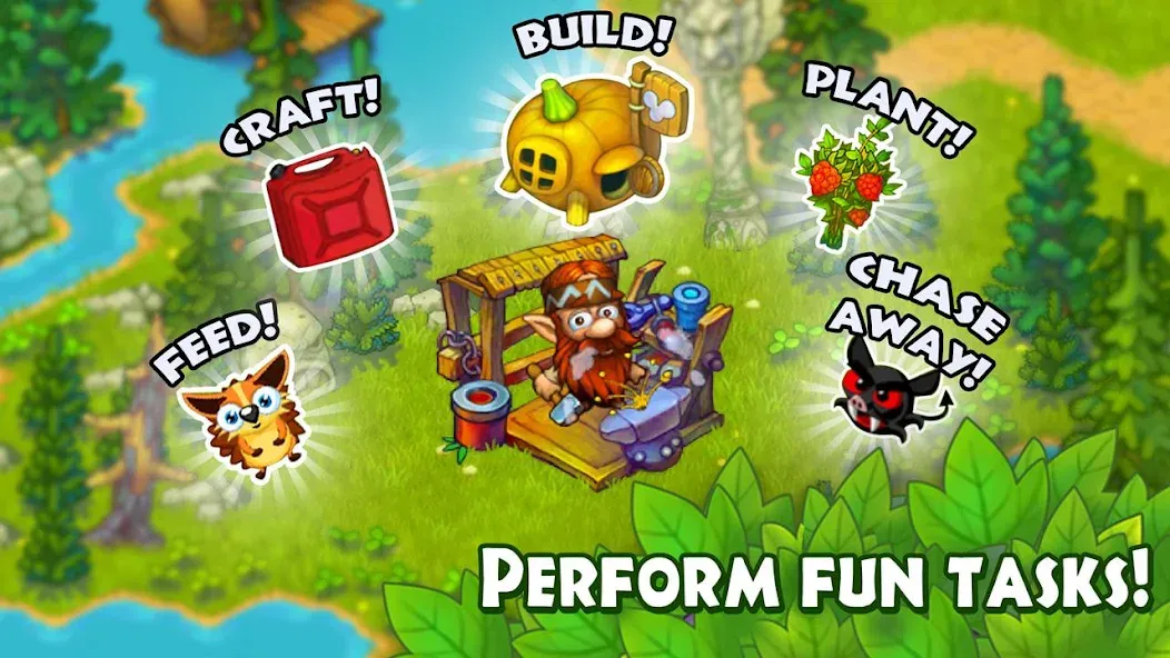 Скачать взлом Animal Village: Forest Ranch  [МОД Menu] — последняя версия apk на Андроид screen 4