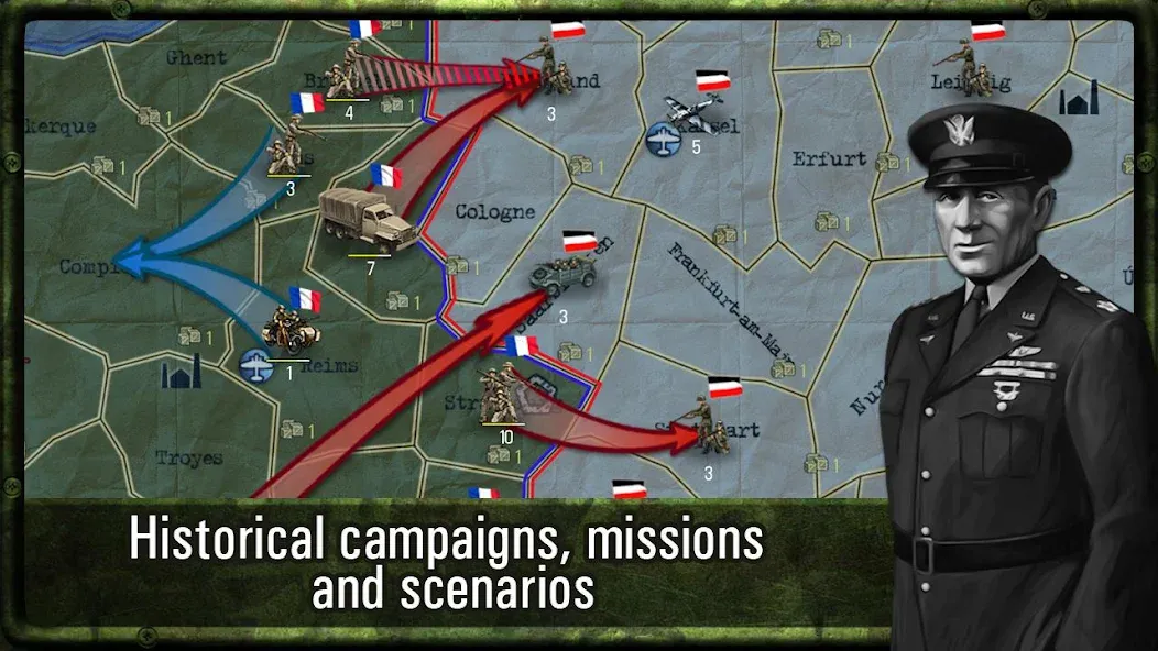 Взломанная Strategy & Tactics: WW2  [МОД Mega Pack] — стабильная версия apk на Андроид screen 2