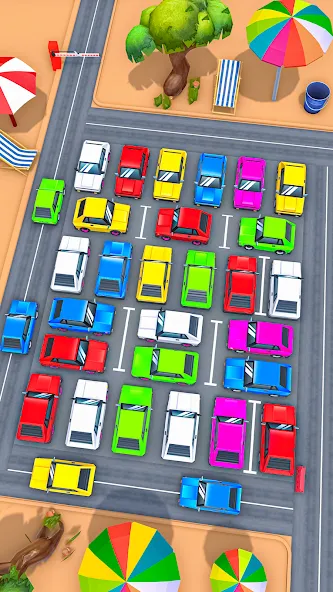 Скачать взломанную Traffic Jam Puzzle Games 3D  [МОД Много денег] — полная версия apk на Андроид screen 2