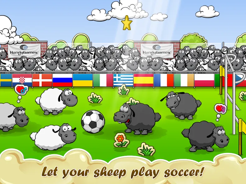 Скачать взломанную Clouds & Sheep  [МОД Unlimited Money] — стабильная версия apk на Андроид screen 4