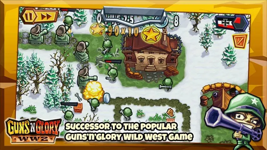 Скачать взлом Guns'n'Glory WW2  [МОД Menu] — последняя версия apk на Андроид screen 1