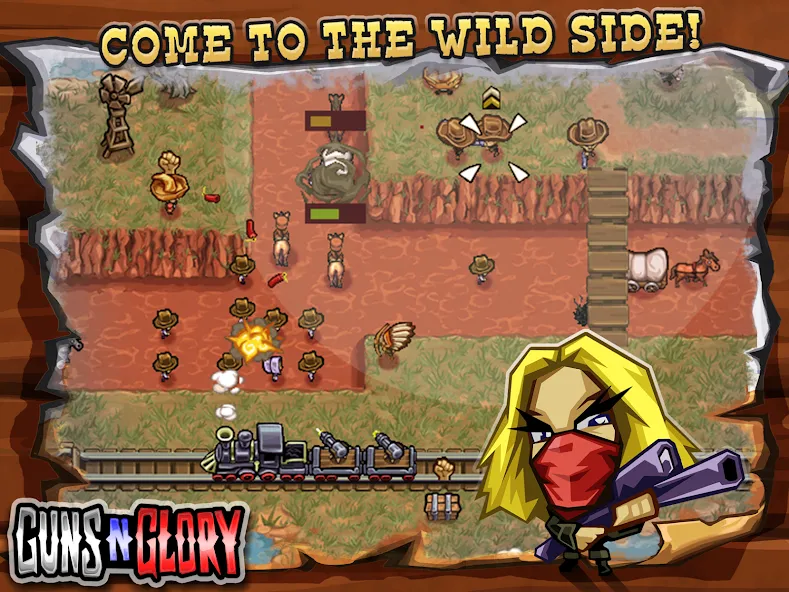 Взломанная Guns'n'Glory  [МОД Menu] — стабильная версия apk на Андроид screen 4