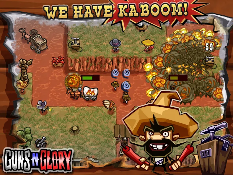 Взломанная Guns'n'Glory  [МОД Menu] — стабильная версия apk на Андроид screen 5