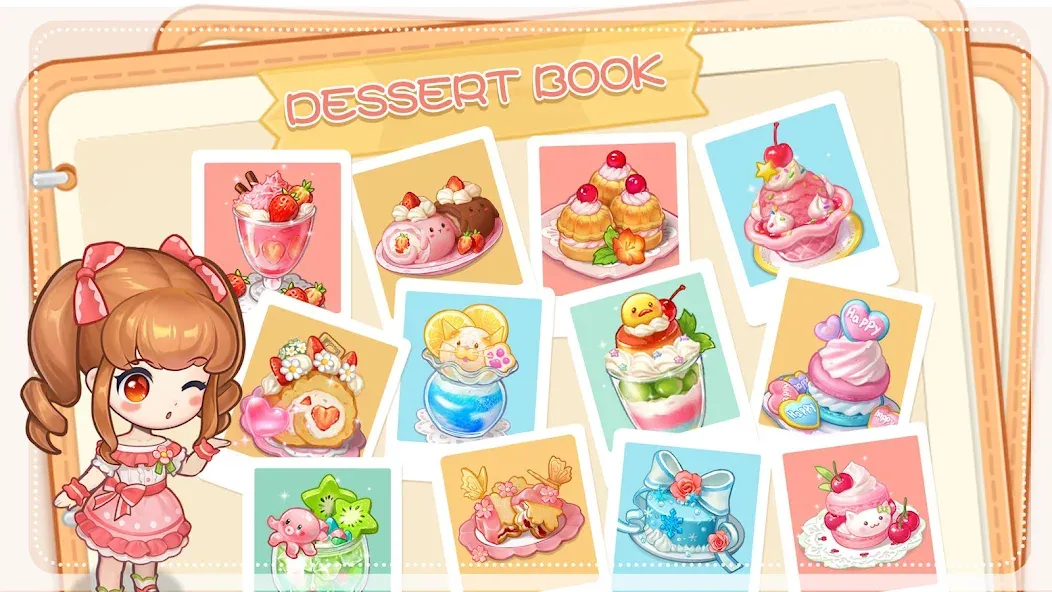 Взломанная Happy Desserts！  [МОД Mega Pack] — полная версия apk на Андроид screen 3