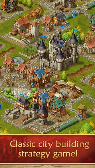 Скачать взлом Townsmen  [МОД Menu] — полная версия apk на Андроид screen 1