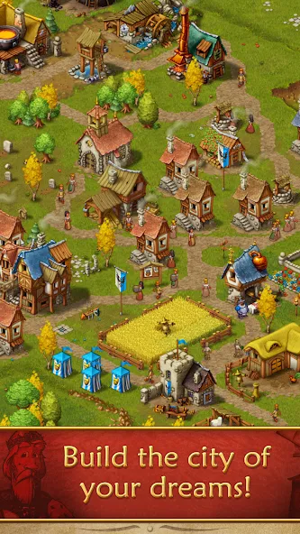 Скачать взлом Townsmen  [МОД Menu] — полная версия apk на Андроид screen 2