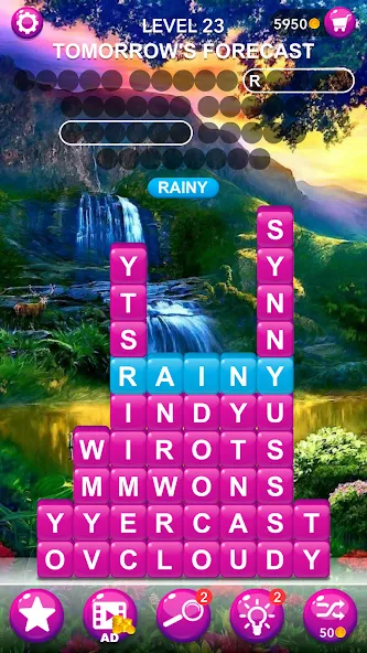 Взлом Word Tiles :Hidden Word Search  [МОД Много денег] — стабильная версия apk на Андроид screen 3