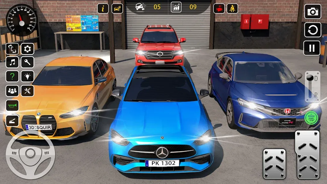 Скачать взломанную Super Car Parking 3d Games  [МОД Много денег] — стабильная версия apk на Андроид screen 5