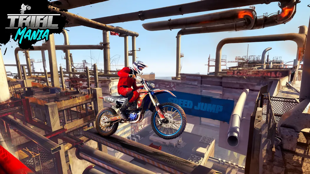 Взломанная Trial Mania: Dirt Bike Games (Трайал Мания)  [МОД Меню] — стабильная версия apk на Андроид screen 4