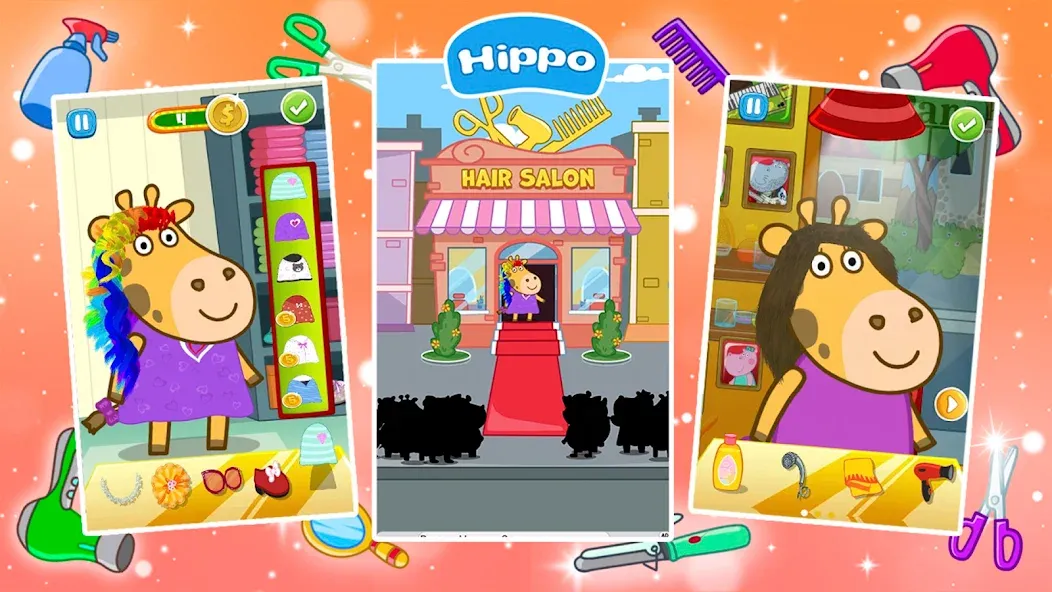 Взлом Hair Salon: Fashion Games  [МОД Меню] — последняя версия apk на Андроид screen 5