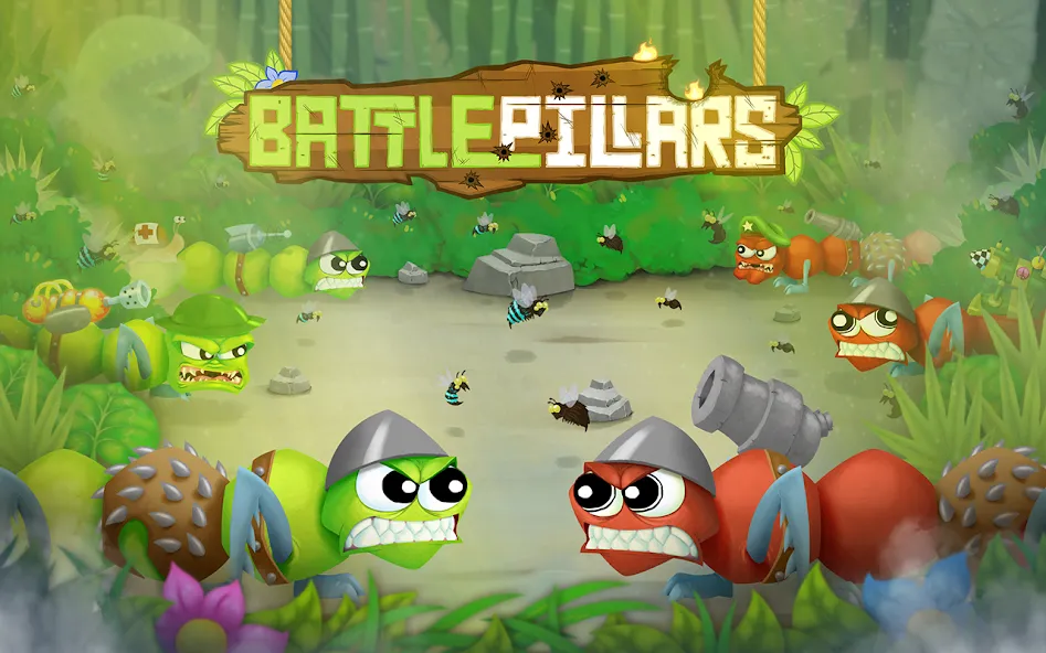 Скачать взлом Battlepillars Multiplayer PVP  [МОД Все открыто] — полная версия apk на Андроид screen 1