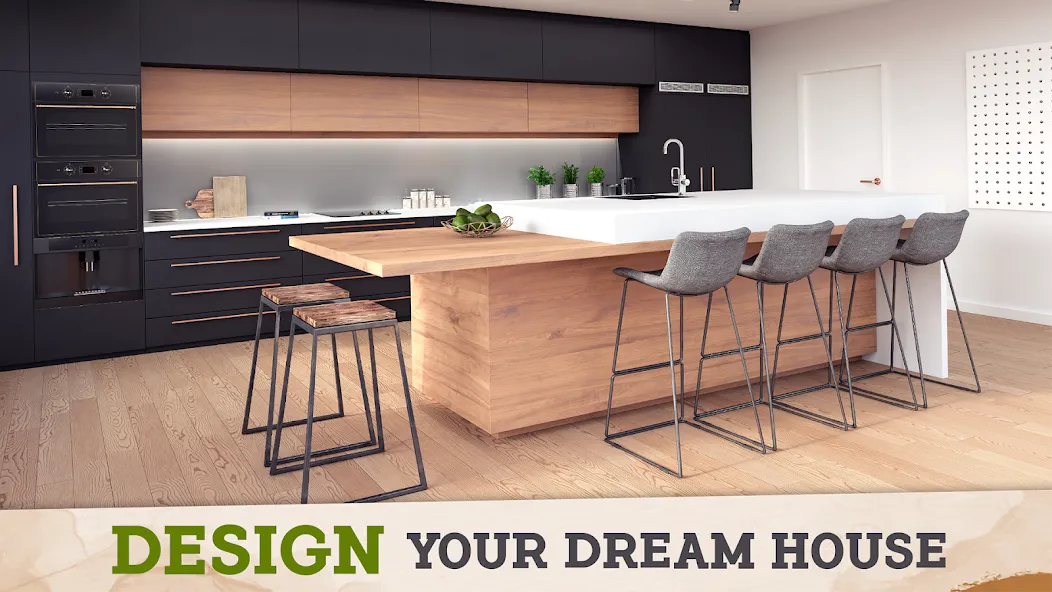 Скачать взлом Design Home Dream House Games (Дизайн Хоум Игры для проектирования дома)  [МОД Menu] — последняя версия apk на Андроид screen 1